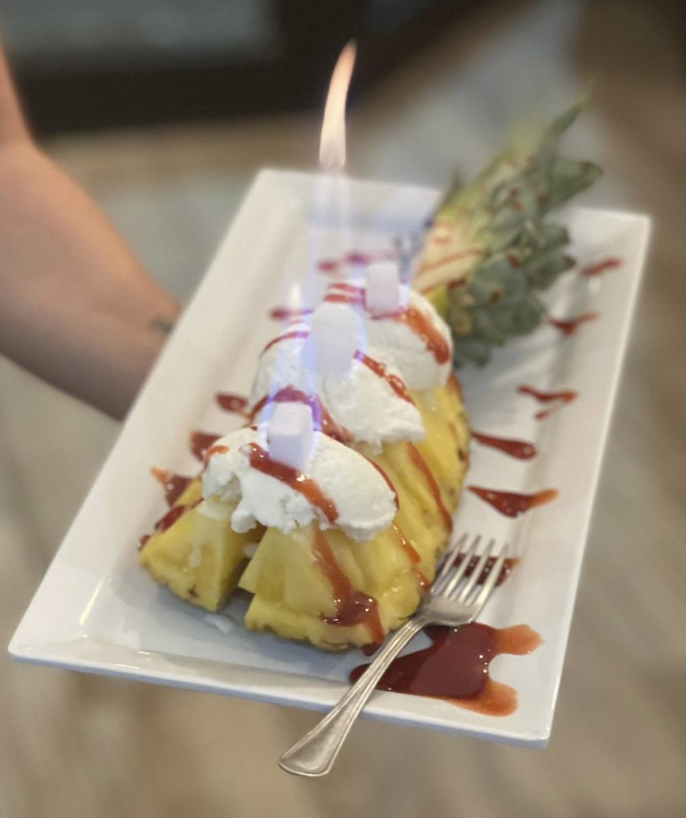 Ananas all'hawaiana